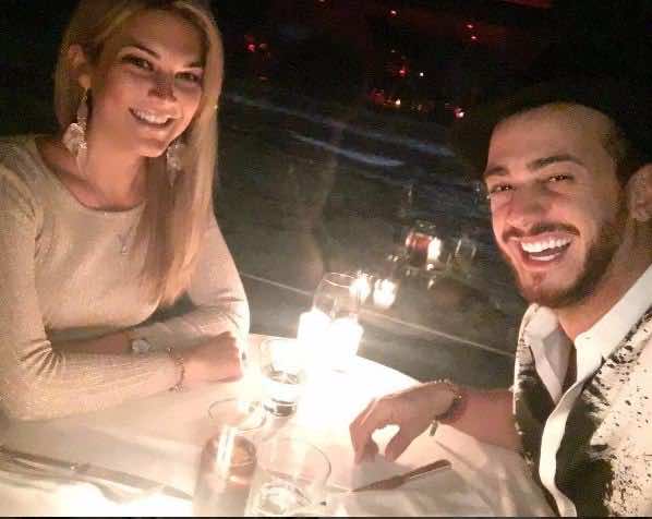 حبيبة إيطالية تلاحق سعد المجرد - صور