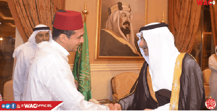 الوداد ضيفا على قصر الأمير فهد بالسعودية