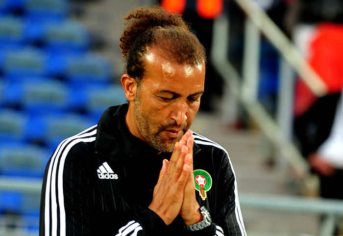 حجي يعد المغاربة بالفوز ويذكر المصريين بـ"العقدة"
