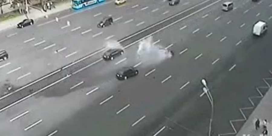 حادث سير يودي بحياة أمهر سائقي الرئيس الروسي - فيديو