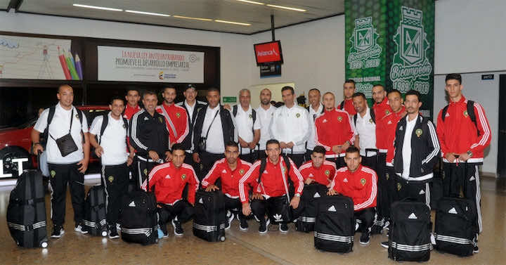 منتخب "الفوتصال" يحط الرحال في كولومبيا