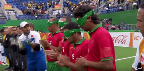 الألعاب البرالمبية..المنتخب الوطني للمكفوفين ينهزم أمام البرازيل
