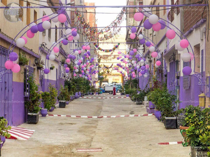 مبادرة فردية..."طنجاويون" يحولون حيهم إلى "جنة" صغيرة في عيد الأضحى
