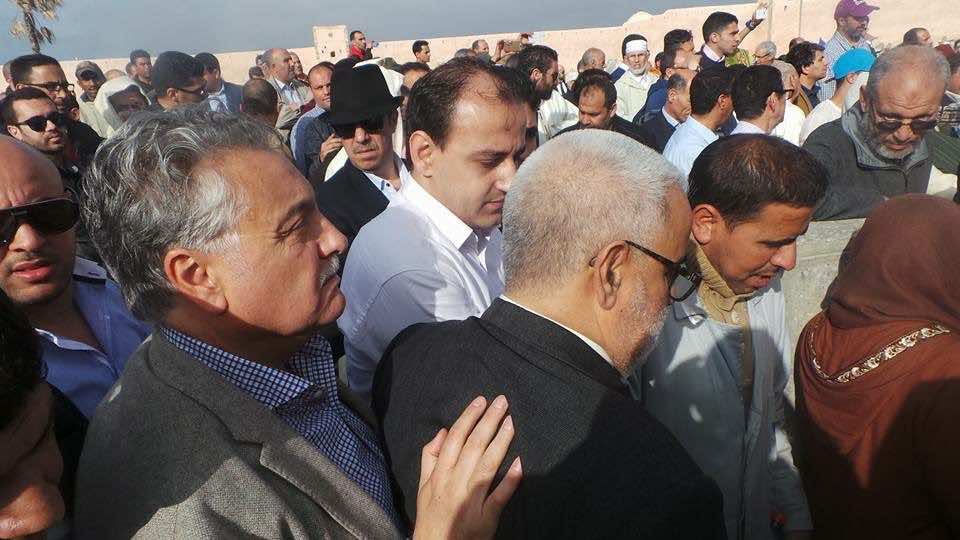 بنكيران يحل بالقنيطرة لتشييع جنازة الحمداوي