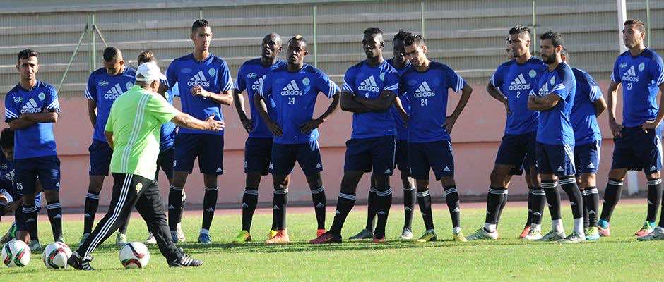 لاعبو المنتخب يلتحقون بتداريب الرجاء