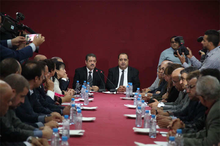 شباط يقصف العماري بحضور لشكر: لا تفتي على أحزابنا ما تفعل..فنحن نقاوم ولا نساوم!