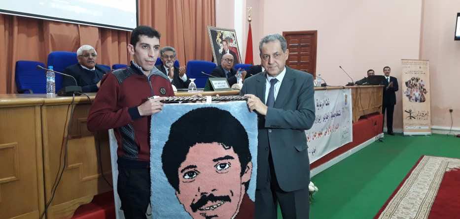 تكريم الراحل محمد رويشة على هامش مهرجان دولي في خنيفرة