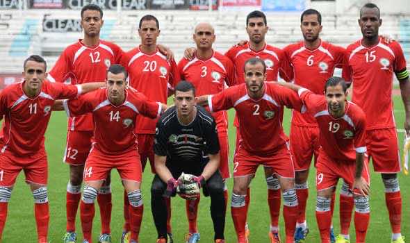 المنتخب المغربي يواجه منتخب فلسطين