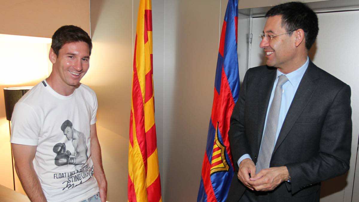 ميسي يورط إدارة برشلونة في ضريبة قاسية