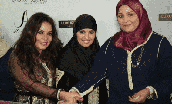 الحديوي والعروسي في افتتاح محل المصممة سليمة السباعي – صور