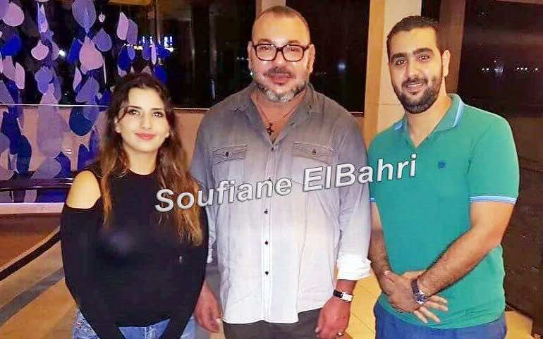 مغربيان دخلا القفص الذهبي حديثا يلتقيان الملك في دكار-صورة