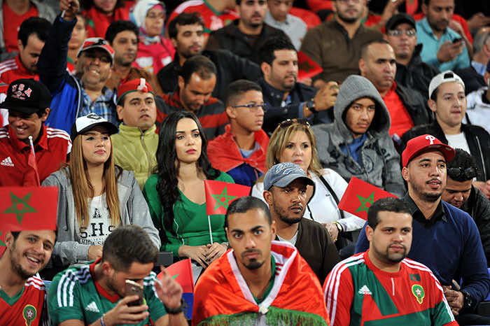 جمهور المنتخب مستاء منذ انطلاق صافرة الحكم في المبارة ضد مالي