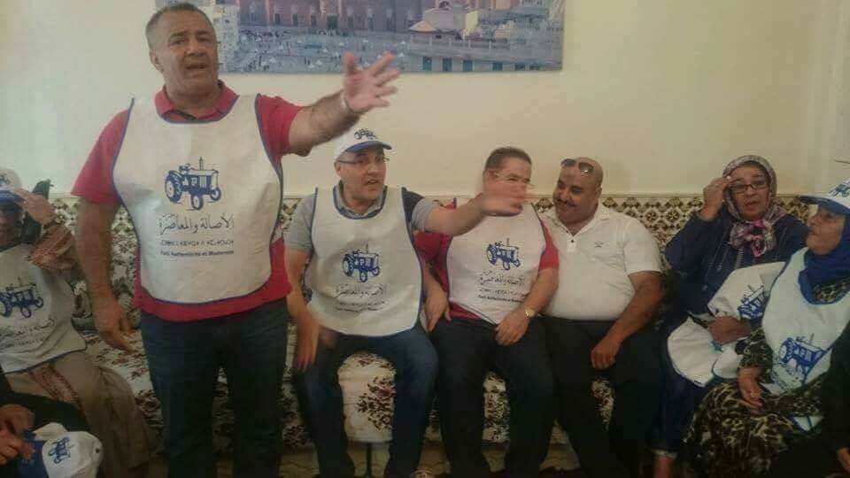 المشتبه به رقم 1 في ملف كوكايين الداخلة ظهر في الحملة الانتخابية للبام