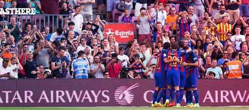 مالقا يفرض التعادل على برشلونة في الكامب نو