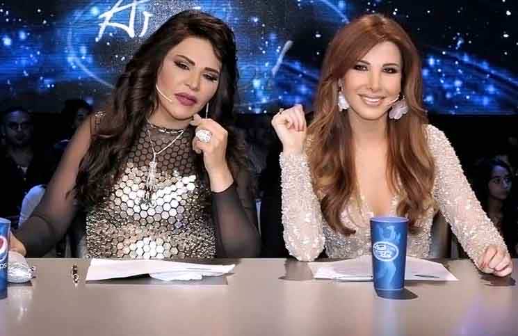 مشادة كلامية بين احلام ونانسي عجرم