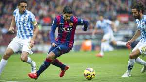 10 دقائق للاعب المنتخب الوطني في لقاء مالقا وبرشلونة