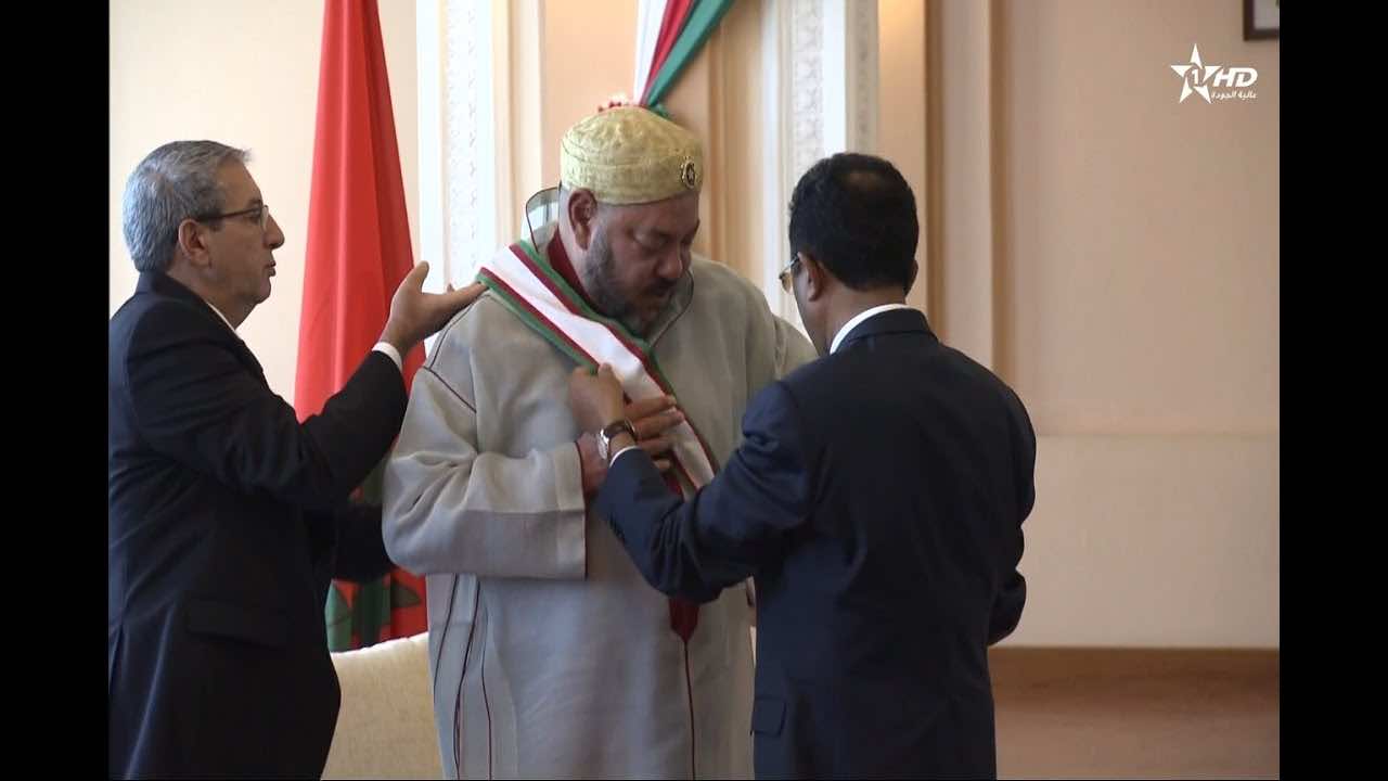 الملك يغادر مدغشقر ويشكر رئيس البلاد على كرم الضيافة