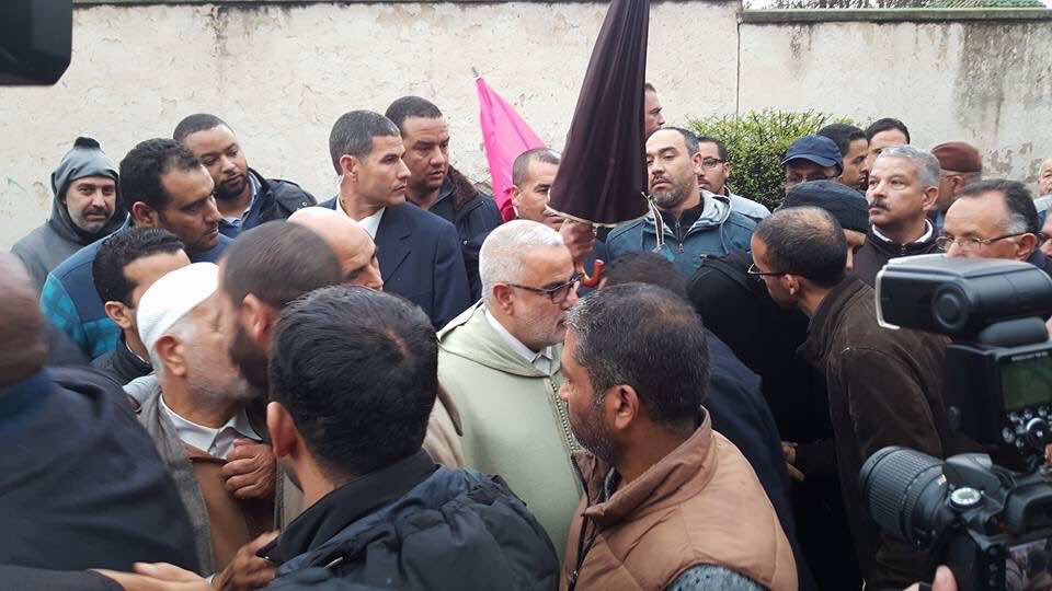 الموت يُفجع رئيس الحكومة عبد الإله ابن كيران - صور وفيديو