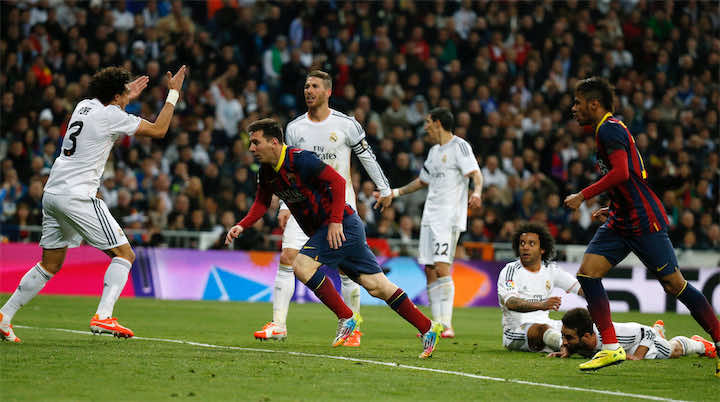 ميسي يحدث صراعا داخل ريال مدريد