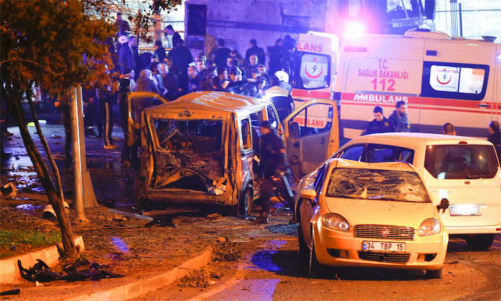 ارتفاع حصيلة ضحايا التفجيرين في تركيا إلى 38 قتيلا