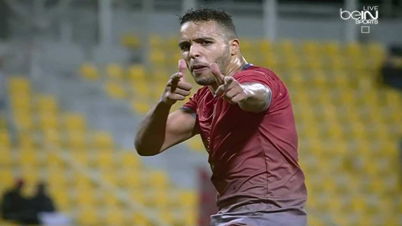 العربي يسجل سوبر هاتريك ويعتلي صدارة هدافي الدوري القطري