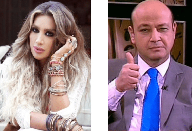 مايا دياب ضيفة عمرو أديب في حفل ليلة رأس السنة