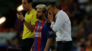 ميسي يرغب في رحيل "إنريكي" مدرب برشلونة