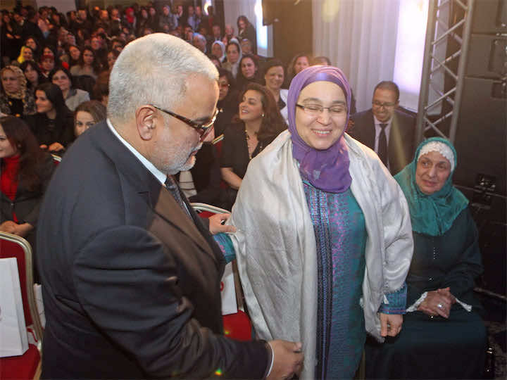 بنكيران: اخشى ان تطردني زوجتي نبيلة من بيتها