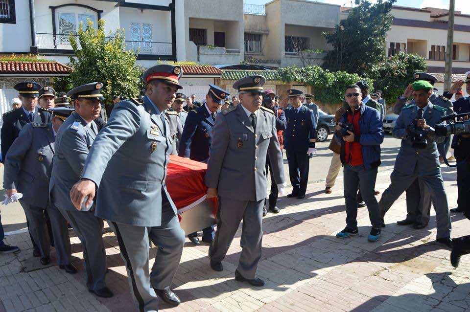 مشاهد من جنازة الجندي المغربي الذي قتل بإفريقيا الوسطى – ألبوم صور