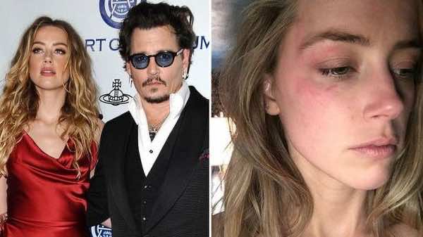 اتهمته بالعنف المنزلي.. طلاق جوني ديب وأمبر هيرد