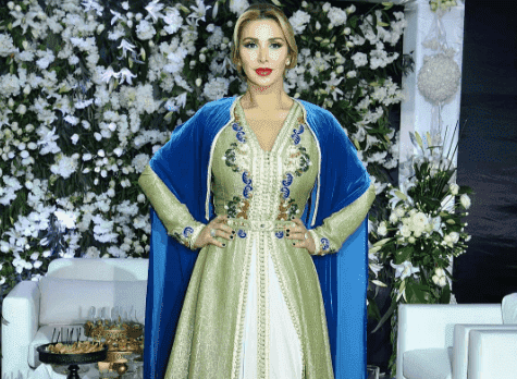 جويل تبهر جمهورها بالقفطان المغربي: أشعر نفسي أميرة – صور