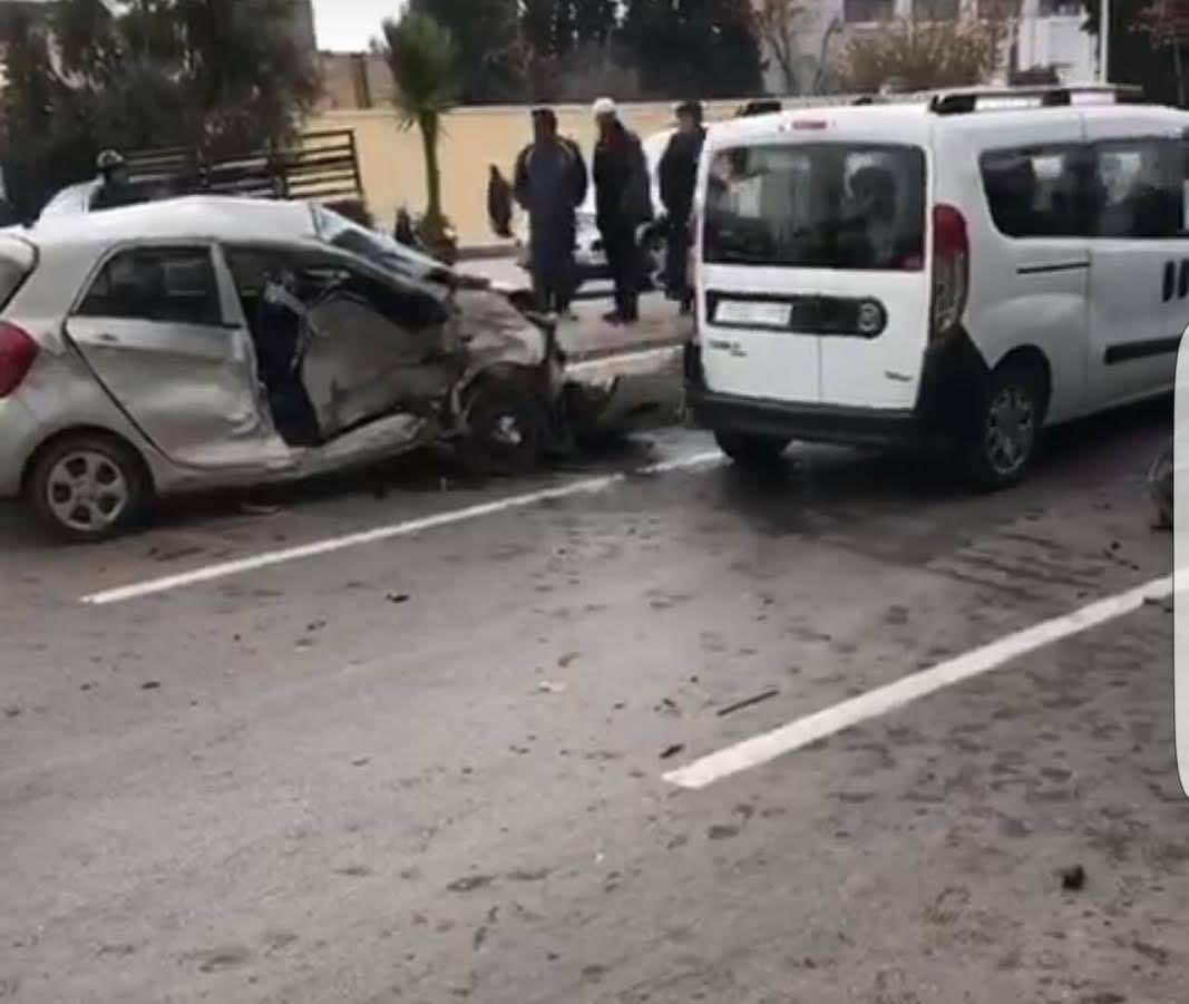 حادثة سير خطيرة على طريق إيموزار في فاس - صور