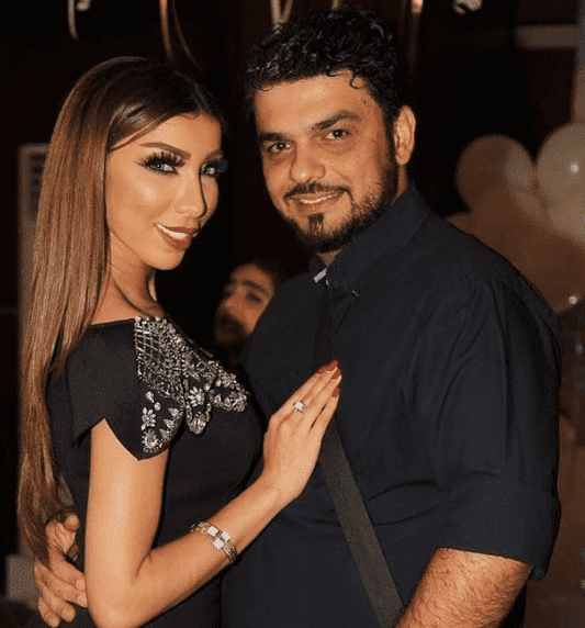 تفاصيل احتفال دنيا باطمة وزوجها بعيد الحب - فيديو
