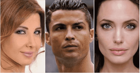 رونالدو ونانسي وانجلينا يجمعهم مسلسل واحد
