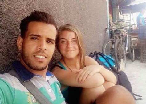 قصة أمريكية أحبت مغربي تعرفت عليه في اليونان- فيديو/صور