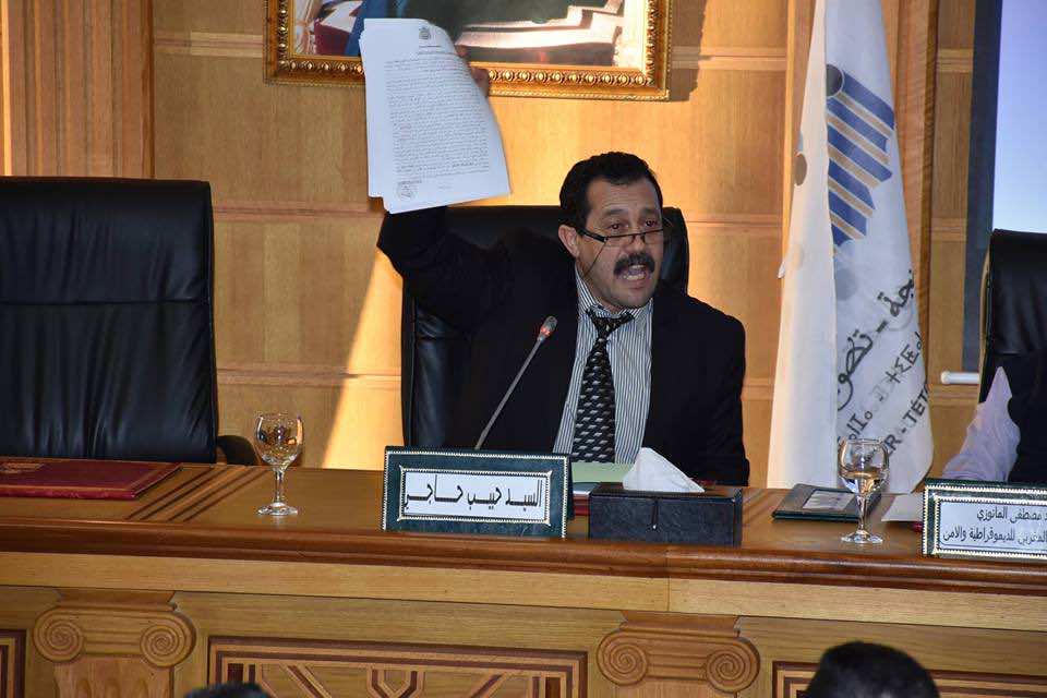 حاجي للخيام: كلامك تكذبه محاضر الفرقة الوطنية للشرطة القضائية 