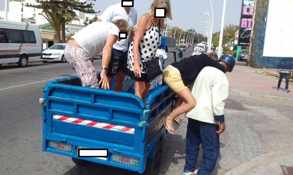 "تريبورتور".. وسيلة جديدة لنقل السياح في سوس