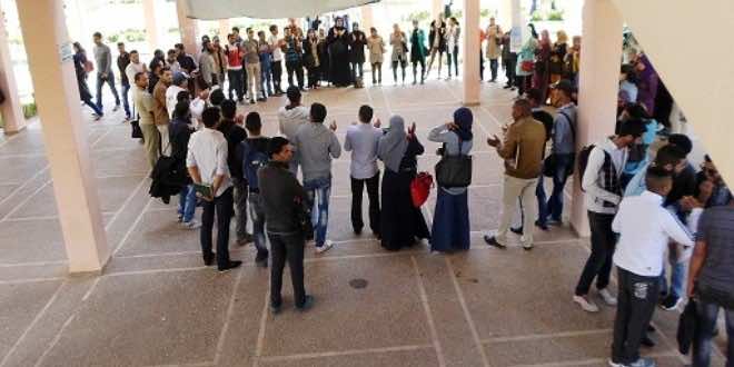  استدعاءات أمنية تلاحق طلبة بجامعة طنجة- صور