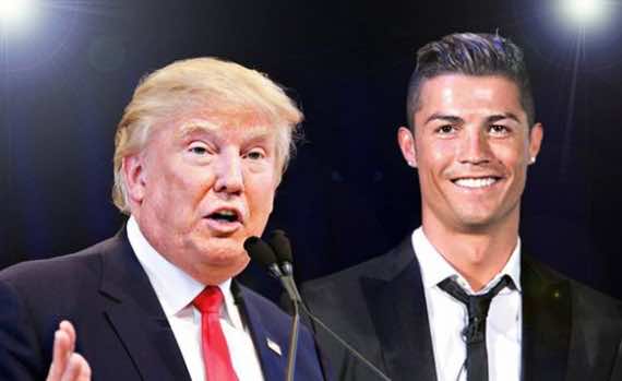 بسبب الرئيس ترامب رونالدو معرض لتهديدات