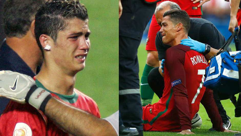"البكاي".. لقب رونالدو في مرحلة الطفولة