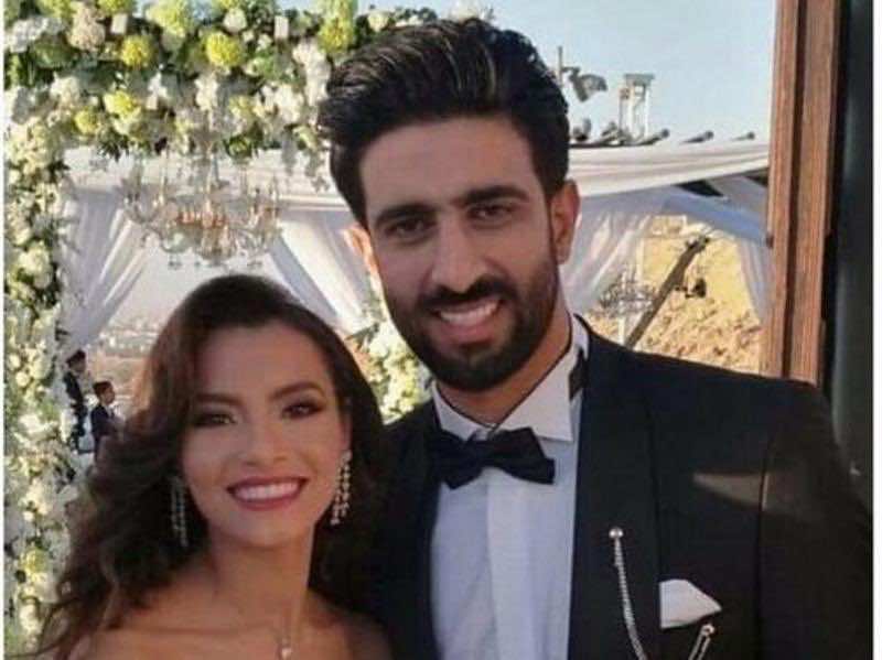كارمن سليمان تحتفل بزفافها ودنيا باطمة تهنئها – فيديو