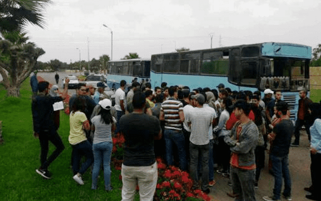 مسيرة للإطاحة بمدير معهد الحسن الثاني تنتهي بتدخل أمني
