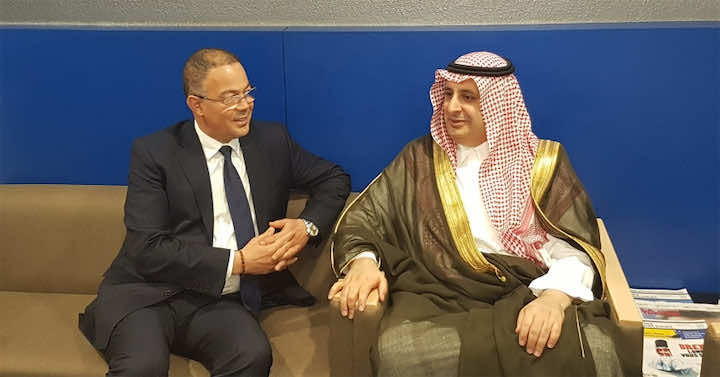 بعد رئيس الكاف..رئيس الإتحاد العربي في ضيافة لقجع