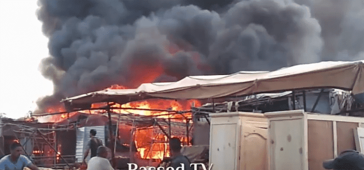 انفجار قنينة غاز في إحدى الأسواق الأسبوعية نواحي خنيفرة
