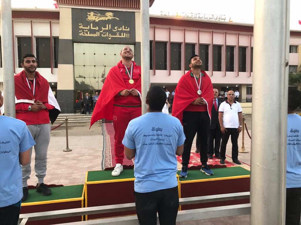 البطل الأولمبي الرماح يحرز بطولة إفريقيا للرماية