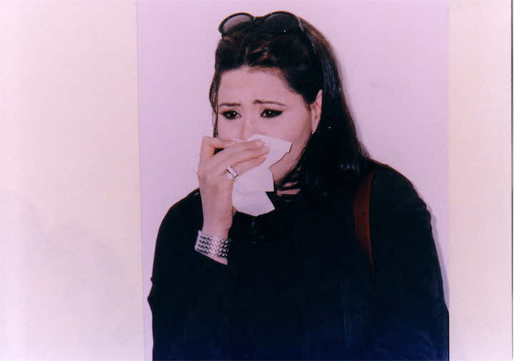 الموت يحزن الفنانة أحلام - صورة