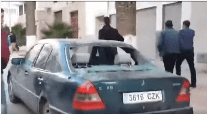 فضيحة..الأولى وميدي 1 تبثان فيديوهات لأحداث شغب كروية وتنسبها لنشطاء الريف- صور وفيديو