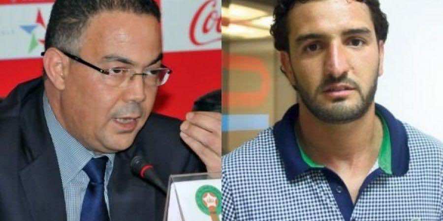 بعد الإفراج عنه.. لقجع يرغب في ضم أيت لعريف لفريق بلدته