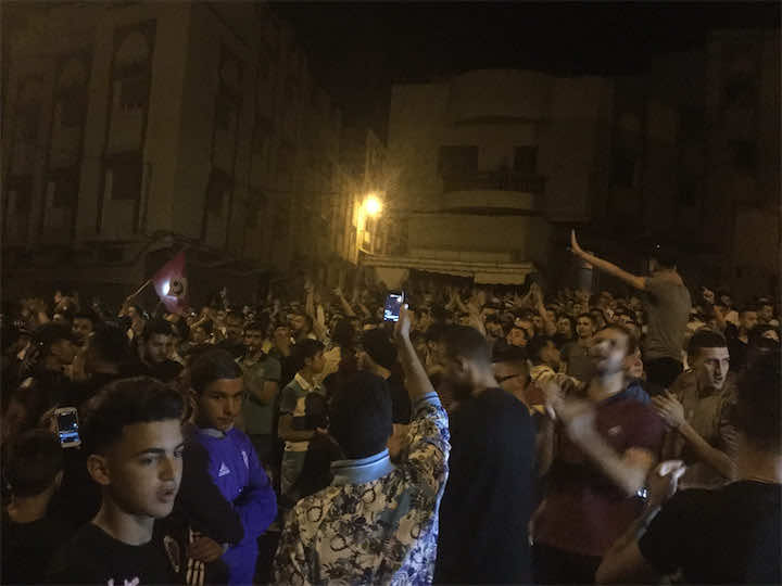 نشطاء الريف يتظاهرون رغم التطويق الأمني