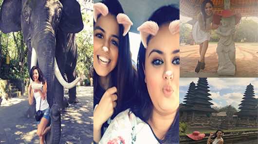 مها البخاري تحكي تجربة سفرها إلى جزيرة بالي الأندونيسية - فيديو